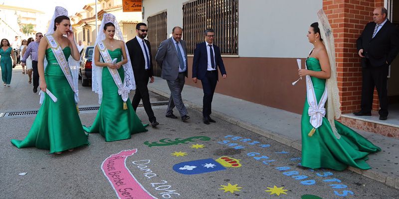Guijarro asiste a las fiestas patronales en honor a San Gil Abad de Motilla del Palancar