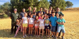 Suelta de varios ejemplares de aguilucho cenizo