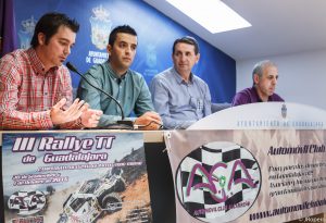 presentación oficial del III Rallye TT de Guadalajara