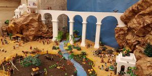Belén de Playmobil del Resucitado de Cuenca
