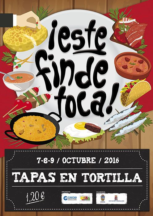 Este finde toca… Con tapas de Tortilla en Guadalajara