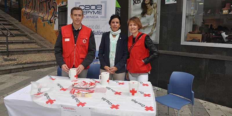 CEOE-Cepyme Cuenca colabora con la cuestación del Día de la Banderita