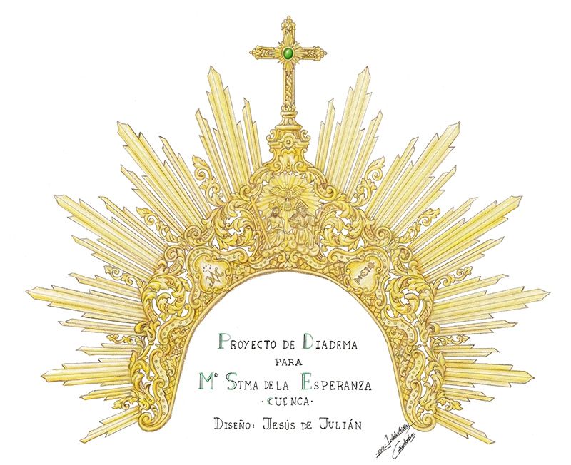 María Santísima de la Esperanza estrenará una diadema en su besamanos cuaresmal de 2017