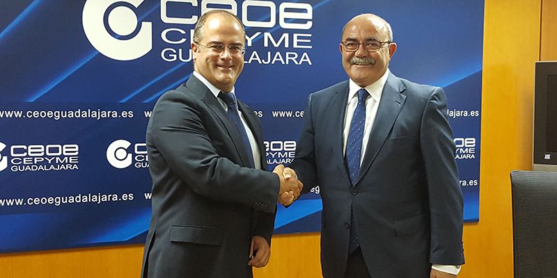 Nuevo acuerdo de colaboración de Gas Natural Castilla-La Mancha y CEOE-Cepyme Guadalajara