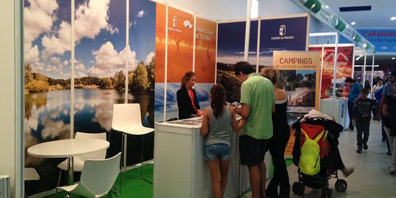 La oferta turística de Castilla-La Mancha, presente en el Salón Internacional del Caravaning de Barcelona