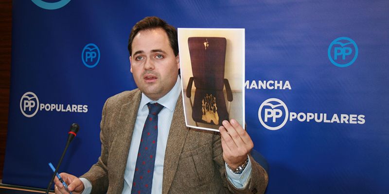 Núñez: “Page y Podemos han sellado el pacto oculto del cocido para acordar los presupuestos de 2017”