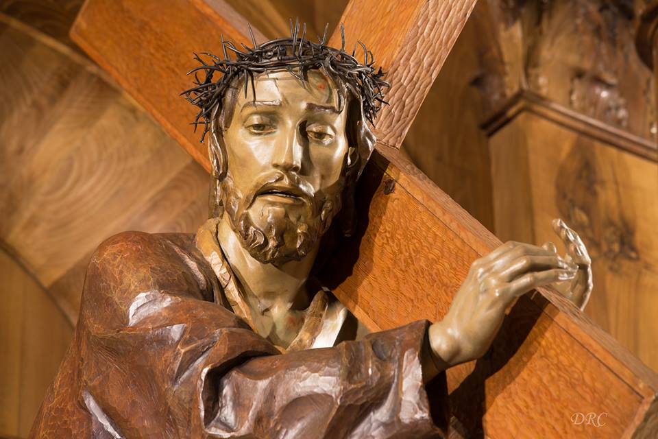 Este domingo se presenta la talla restaurada de Jesús del Puente en la iglesia de la Virgen de la Luz 1 NTRO PADRE JESUS NAZARENO DEL PUENTE EN SU ALTAR