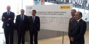 Presentación nuevas tarifas AVE Cuenca-Madrid.