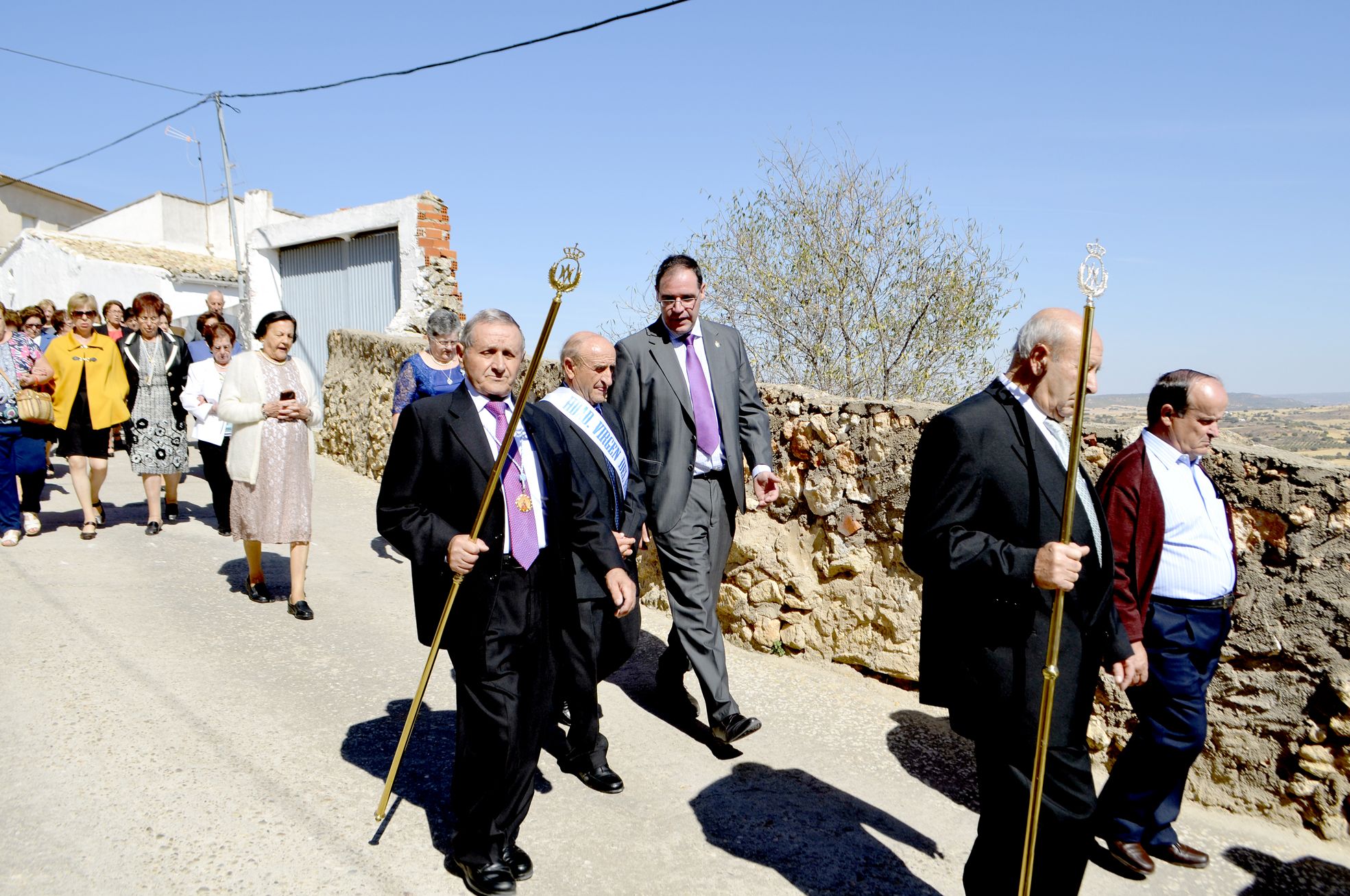 Prieto acompaña a los zafreños en el cierre de sus Fiestas Patronales en honor de la Virgen del Rosario