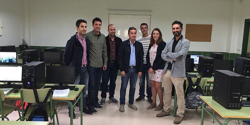 Fomento y Educación ceden servidores informáticos a siete institutos de Cuenca para que alumnos hagan prácticas