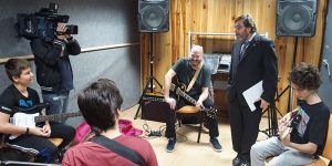 Visita a la Escuela de Rock