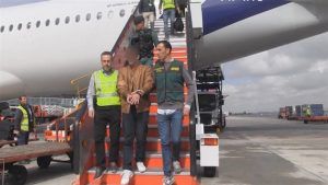 Patrick Nogueira a su llegada a España.