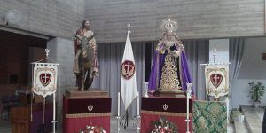 V. H. de Jesús entrando en Jerusalén y Nuestra Señora de la Esperanza 