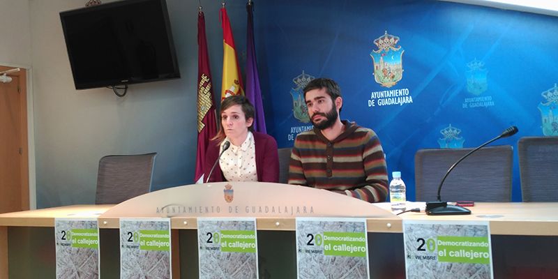 Ahora Guadalajara se moviliza para exigir  que se cumpla la democratización del callejero