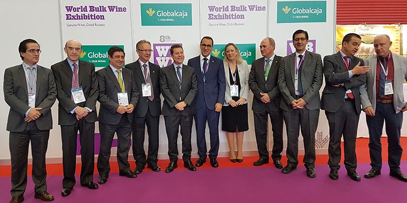 El presidente de Globalcaja participa en la entrega de los premios del concurso internacional Bulk Wine Competition