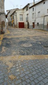 Obras pavimentación Pareja.