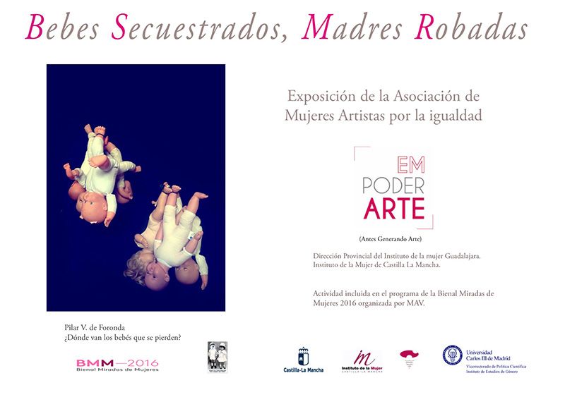 La exposición “Bebés Secuestrados, Madres Robadas” abre sus puertas mañana en el Museo provincial de Guadalajara