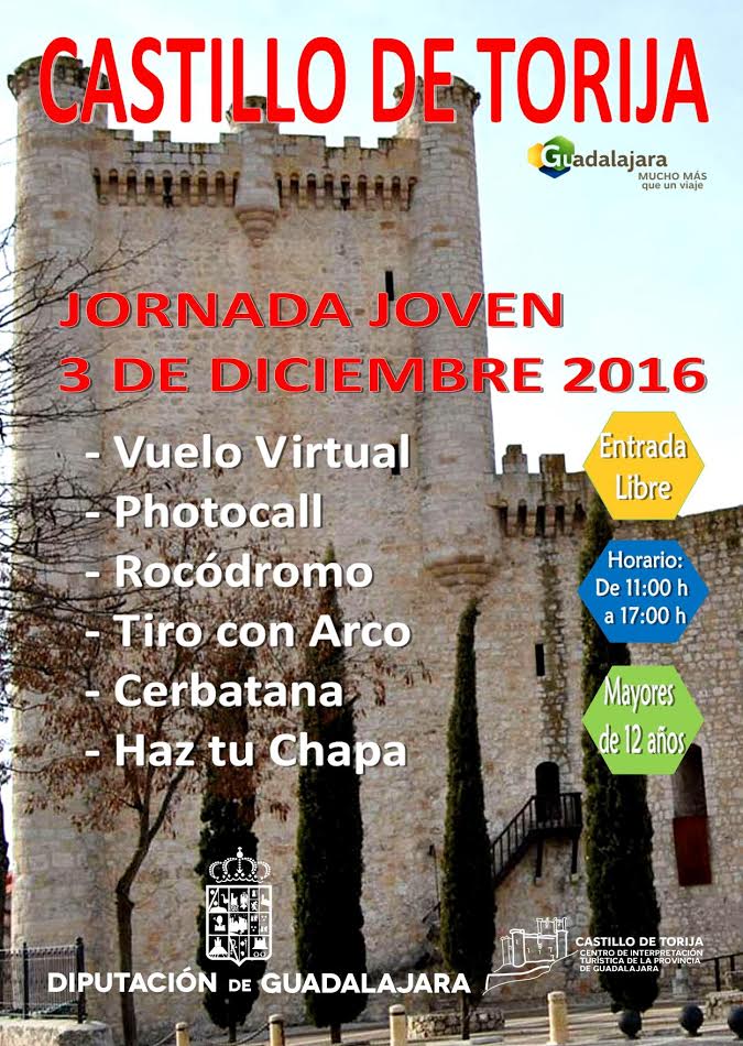 La Diputación de Guadalajara organiza actividades infantiles para este sábado en el castillo de Torija