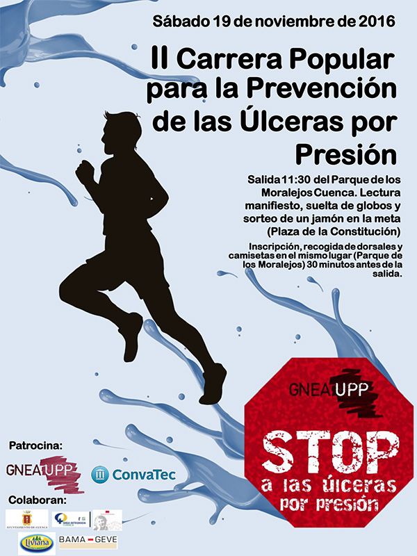Cuenca acoge la II Carrera Popular para la Prevención de las Úlceras por Presión