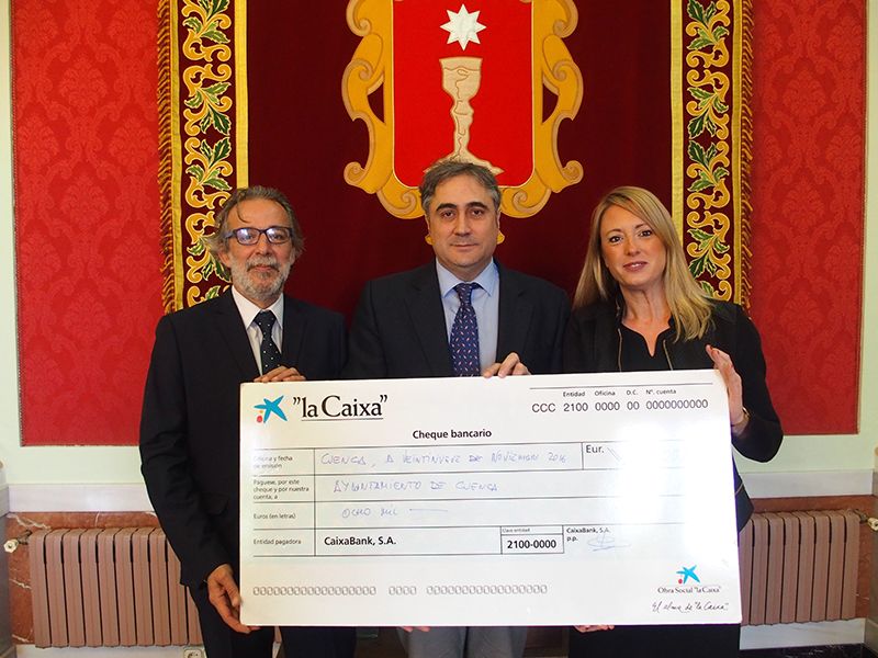 La Caixa vuelve a apoyar al Ayuntamiento de Cuenca para desarrollar el programa «Cuenta conmigo para estudiar»