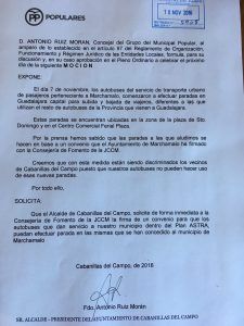 Moción PP Cabanillas