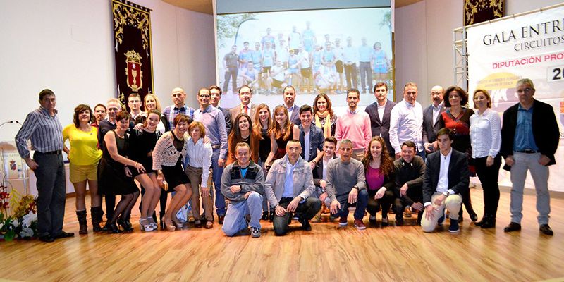 La Fundación Globalcaja Cuenca, en la Gala Final de los Circuitos Deportivos de la Diputación Provincial