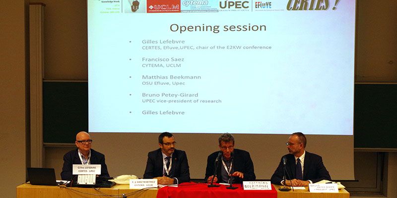 La UCLM celebra en París la tercera edición del congreso sobre energía y medio ambiente del CYTEMA, E2KW