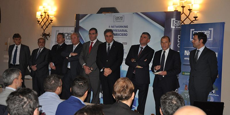 Globalcaja destaca su apoyo al mundo empresarial en el II Networking empresarial y financiero de CEOE-Cepyme Cuenca