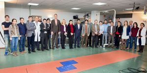 El Hospital Nacional de Parapléjicos avanza en el desarrollo de la neurorobótica para la rehabilitación inspirada en las personas 2 Toledo, diciembre de 2015 .Reunión del consorcio BioMOt con evaluadores europeos en el Hospital Nacional de Parapléjicos. (Foto: Carlos Monroy//SESCAM)