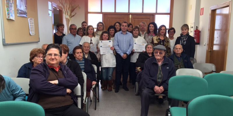 Óscar Martínez visita los talleres de empleo de Quintanar del Rey y El Herrumblar que han dado empleo y formación a 16 mujeres