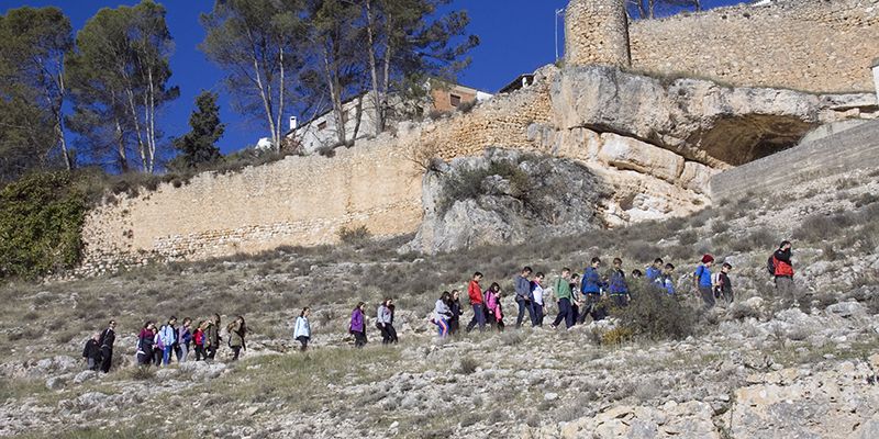 Las jornadas senderistas de «Somos deporte» se estrenan en Alarcón