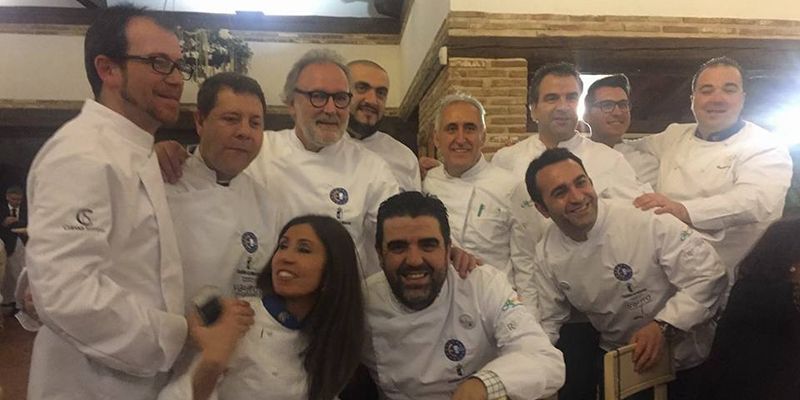 El cocinero seguntino Angel Mielgo, segundo clasificado en el I Concurso Euro-Toques Castilla-La Mancha