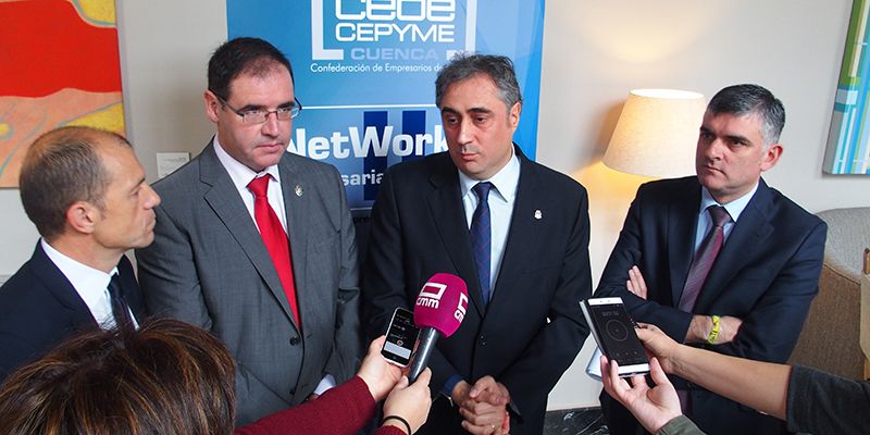 Mariscal manifiesta el apoyo del Consistorio a las empresas y emprendedores de Cuenca y provincia