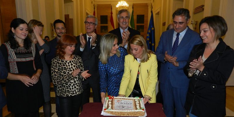 Mariscal asiste en Cáceres a la entrega del premio Patrimonio a la Real Fundación de Toledo por su mecenazgo y compromiso con el patrimonio toledano