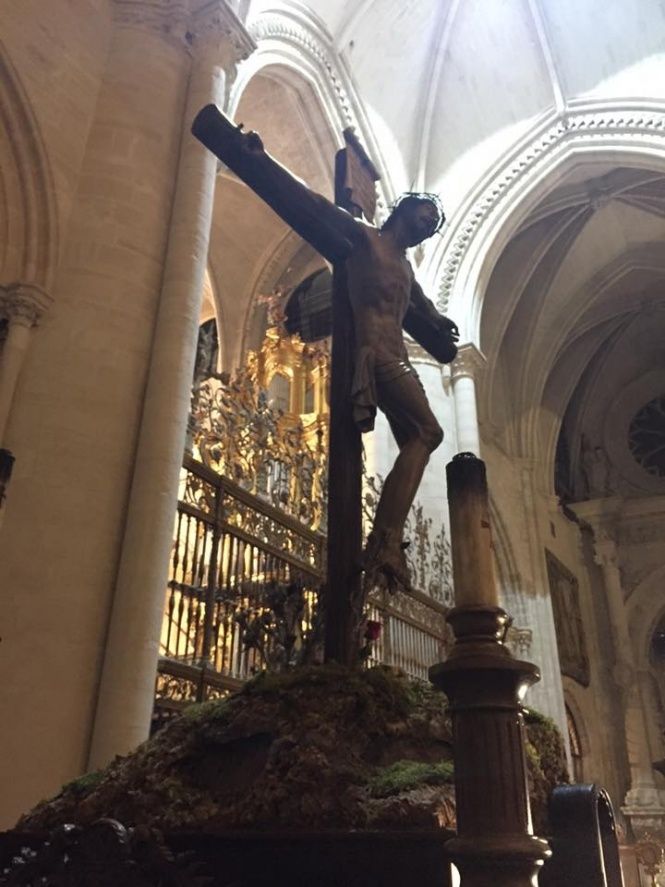 La Vera Cruz se estrena en la Ruta de los Belenes con un belén castellano y solidario