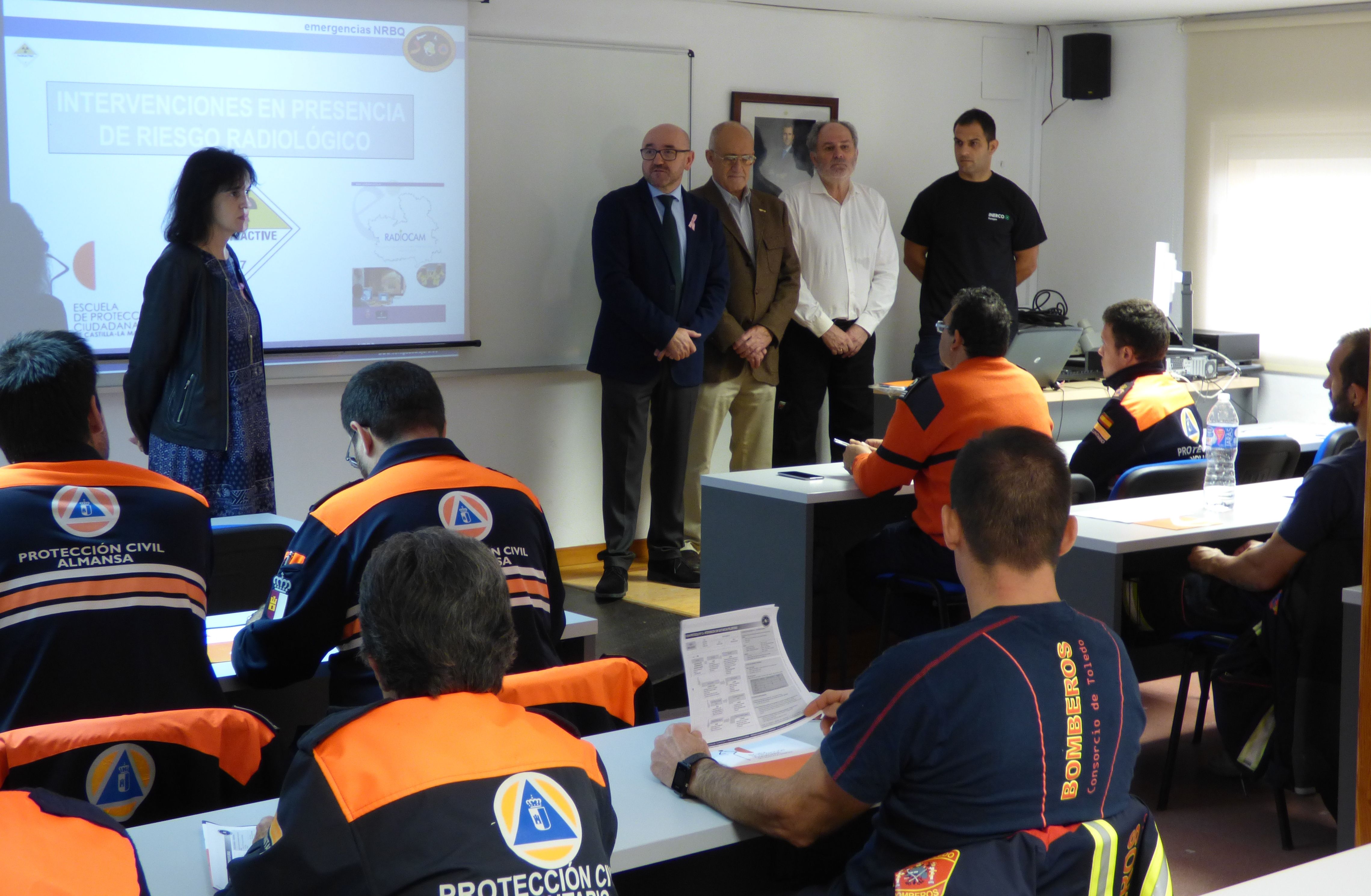 Castilla-La Mancha se prepara ante un posible riesgo radiológico