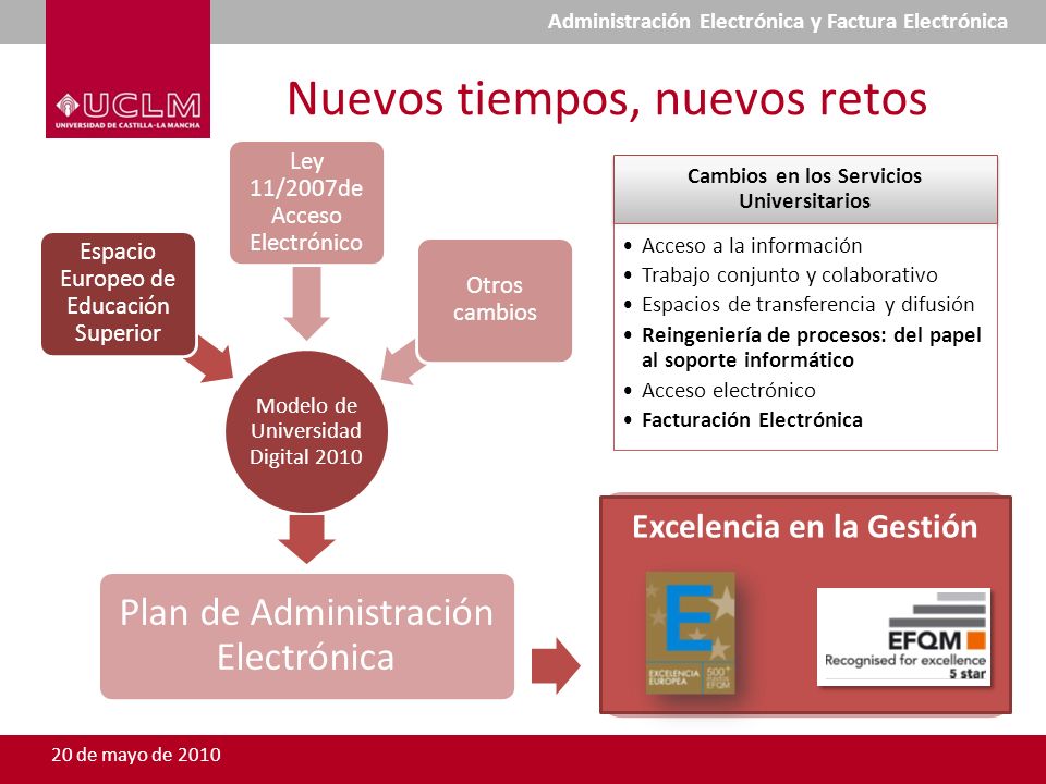 La UCLM se adhiere al convenio de colaboración entre el Ministerio de Hacienda y CRUE en materia de administración electrónica