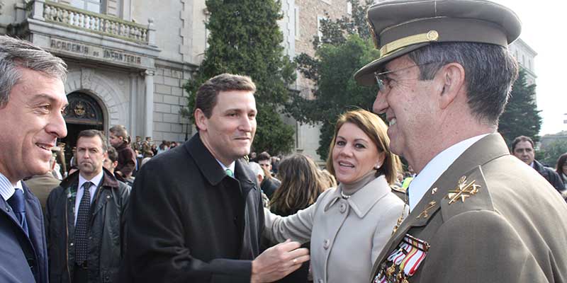 Caja Rural CLM felicita a la Academia de Infantería el día de su patrona