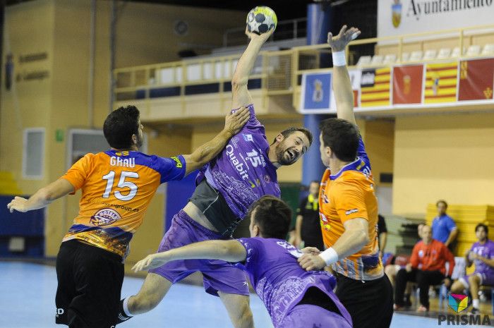 El Quabit viajará motivado a Granollers 3 El cansancio condena al Quabit en Pamplona (31-24)