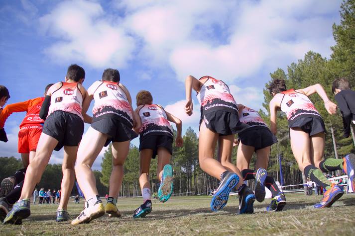 Las promesas del atletismo conquense se dan cita, campo a través, en el Camping Caravaning de Cuenca