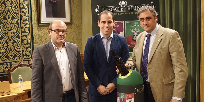 El Ayuntamiento de Cuenca y Ecovidrio presentan la campaña “Juego de Reinos” para promover el reciclaje de vidrio