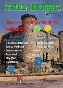 Cartel Jornadas Recreativas Infantiles 17 y 18 DICIEMBRE 2016