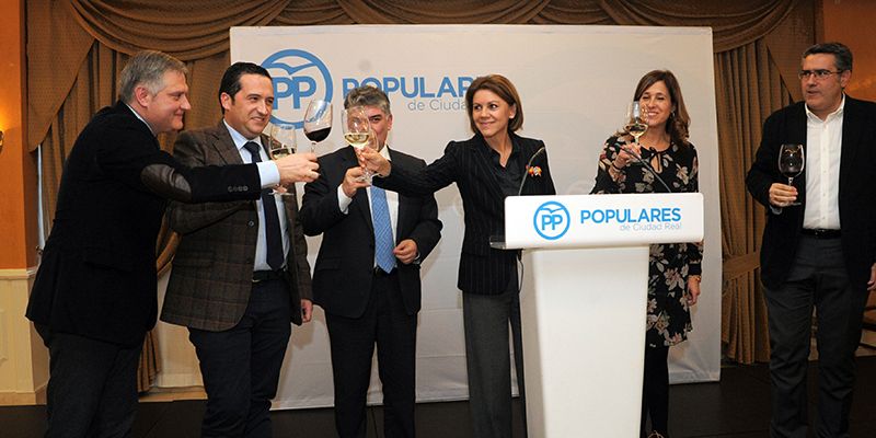 Cospedal resalta que el PP es el partido que cree en la libertad, en la creación de empleo y en la unidad de España