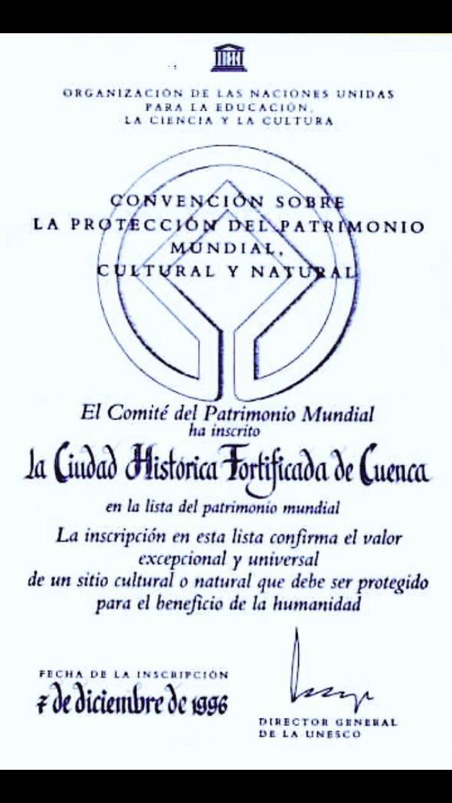 Cuenca aprueba una declaración institucional con motivo de los 20 años de su inscripción en la lista de Patrimonio Mundial