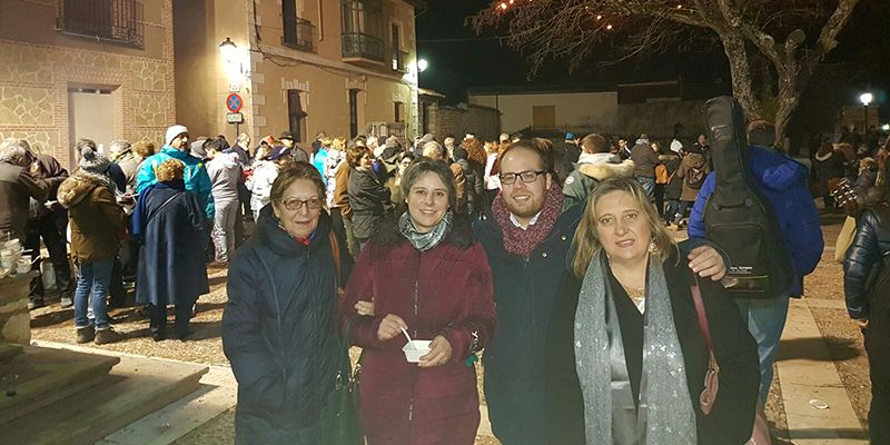 Araceli Martínez asiste al XXVII Certamen de Rondas Tradicionales Navideñas de Torija