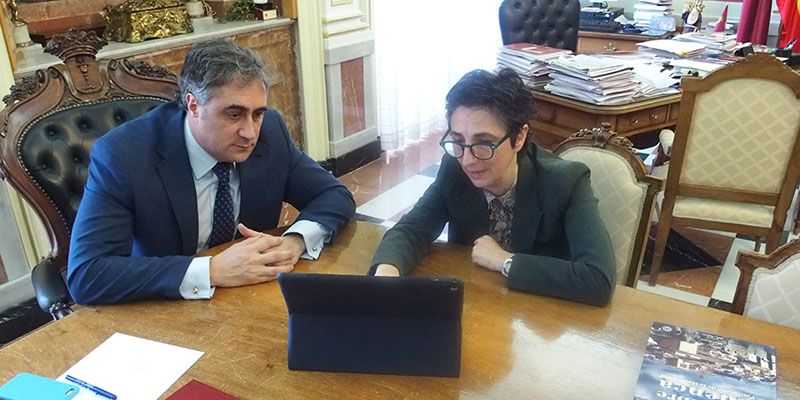 Mariscal comunica a Belén Moneo su plan para recuperar el Bosque de Acero con un proyecto integral