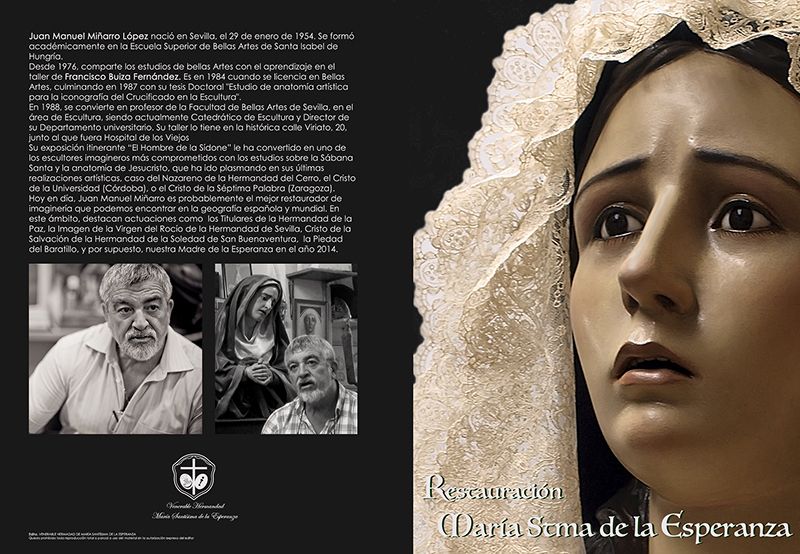 La V. H. de María Stma. de la Esperanza celebra el domingo una emotiva jornada con su Función y varios actos especiales