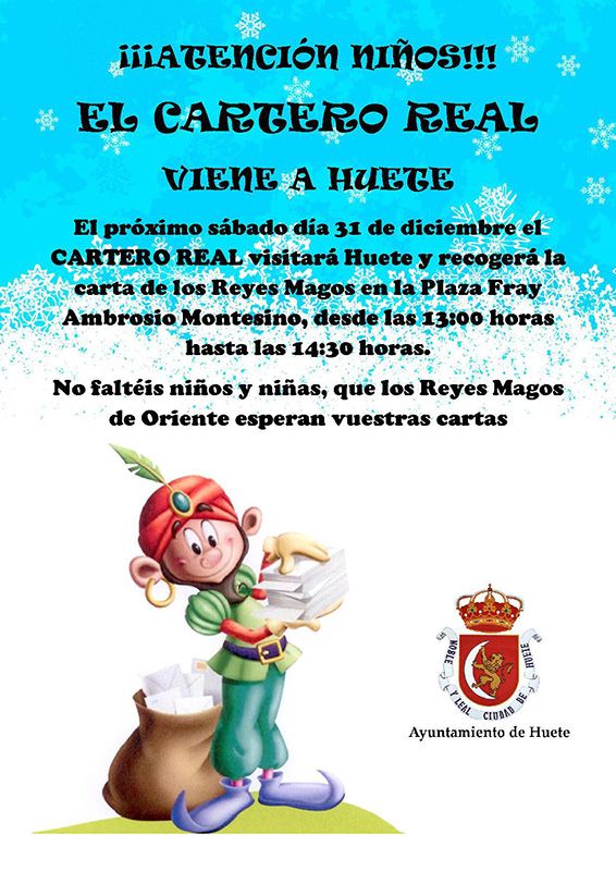 El Cartero Real llega a Huete
