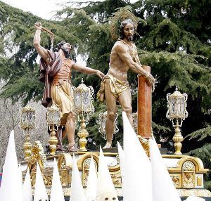 la hermandad de jesus amarrado inaugura el dia 16 su belen solidario