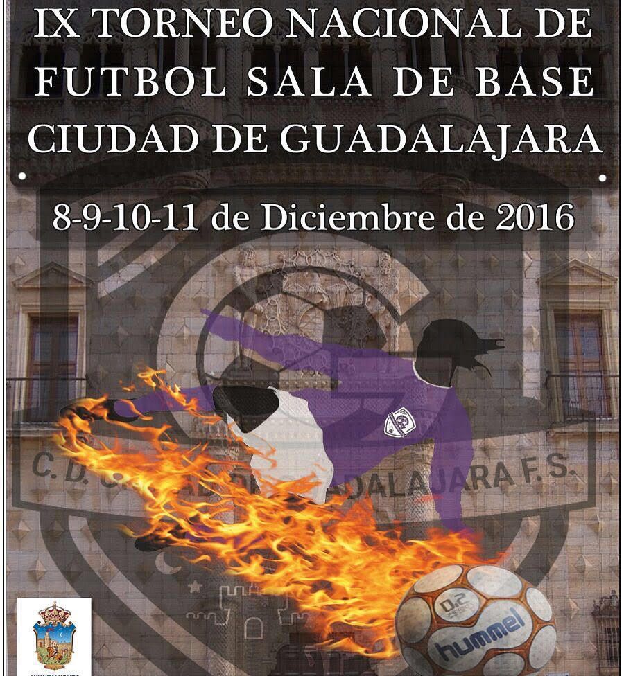1.400 deportistas llegarán a Guadalajara para disputar el IX Torneo Nacional de Fútbol Sala de Base Ciudad de Guadalajara 3 1.400 deportistas llegarán a Guadalajara para disputar el IX Torneo Nacional de Fútbol Sala de Base Ciudad de Guadalajara